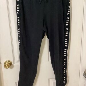 Victoria's Secret PINK Black Ribbed Apparel